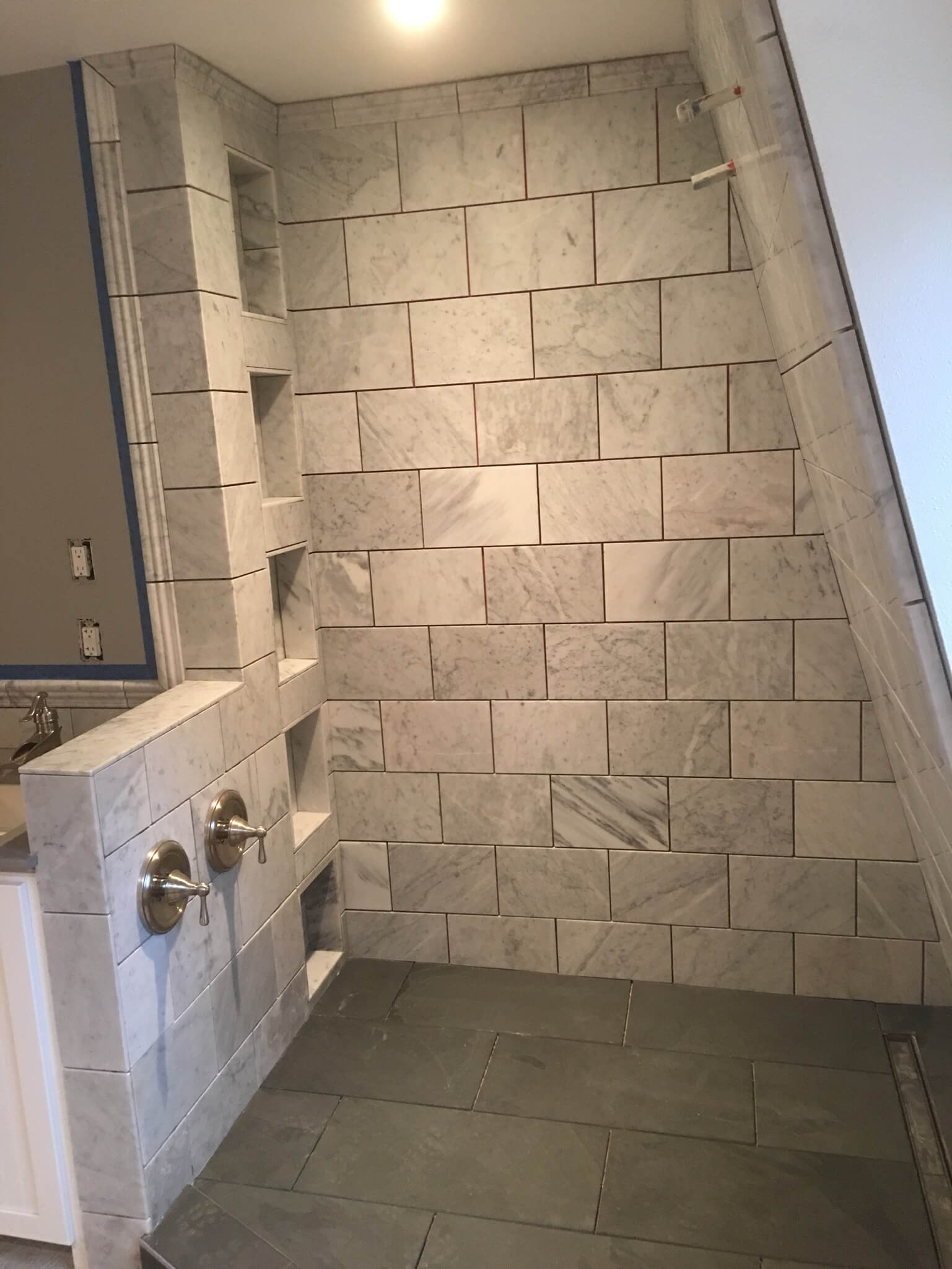 Shower Wall Inverted