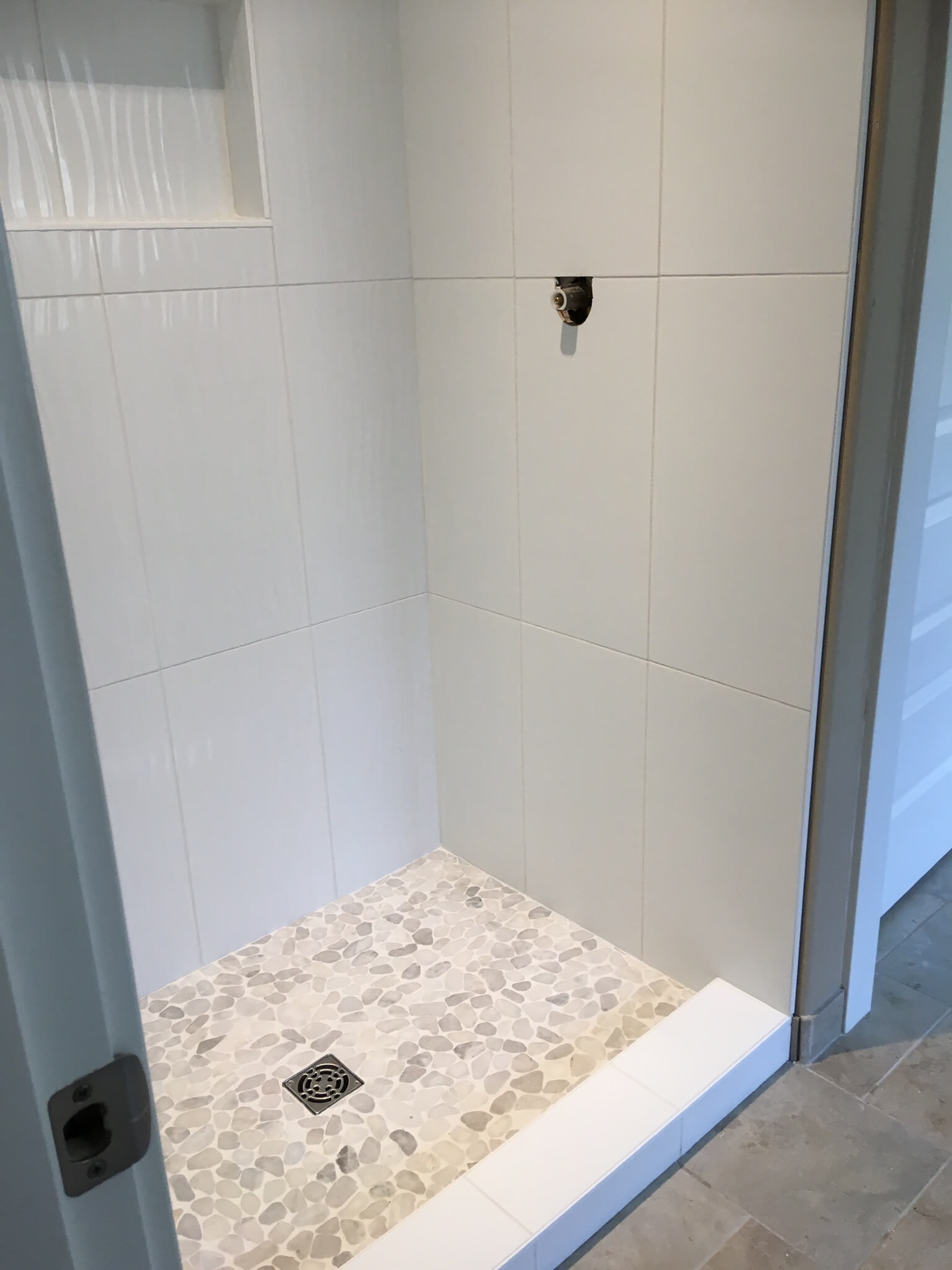 Wavey Shower Tile